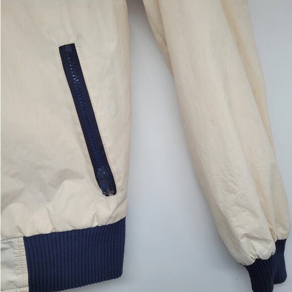 Sea Gear Vintage Cream Yacht Racing Union Patches Mens WindBreaker size small - Picture 14 of 16